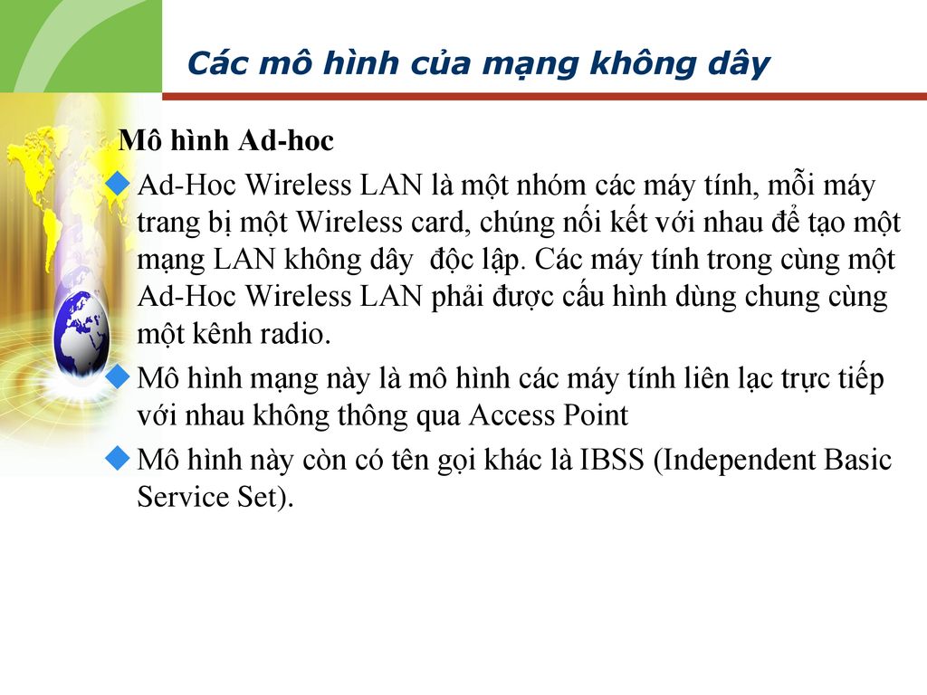 Tổng hợp với hơn 76 về mô hình adhoc mới nhất  Tin học Đông Hòa