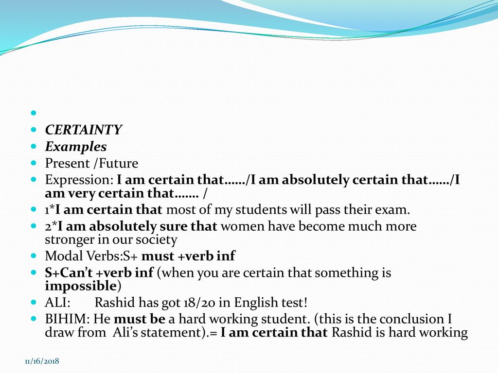 CERTAINTY 11/16/ ppt download CERTAINTY 11/16/ ppt download