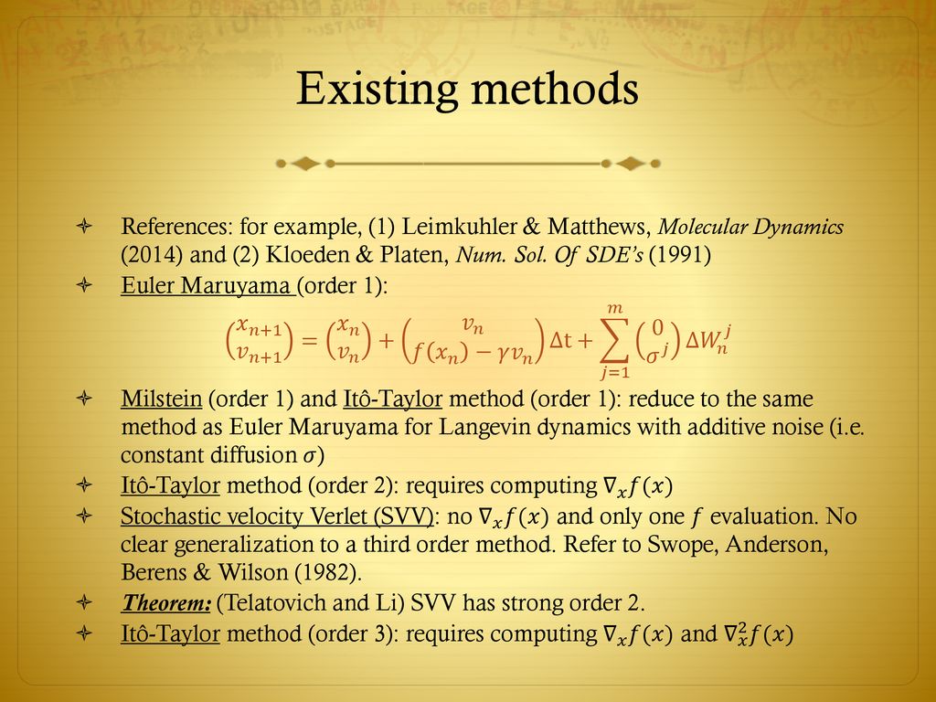 Topics In Molecular Modeling Ii Ppt Download