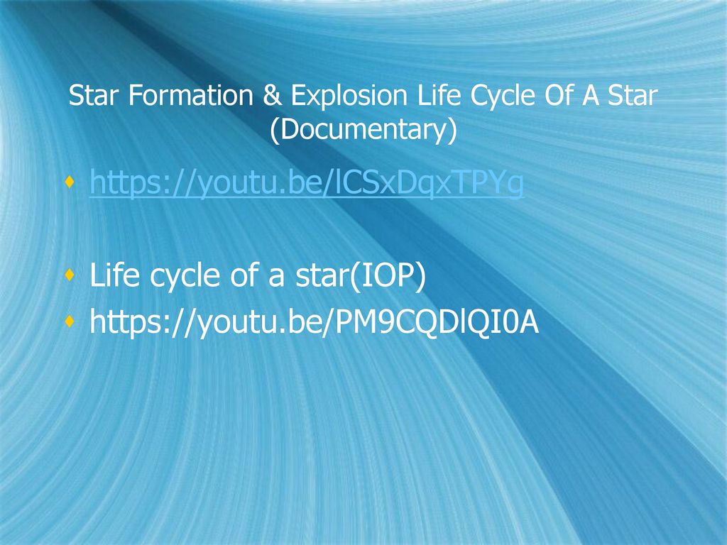 Star Formation & Explosion Life Cycle Of A Star (Documentary)