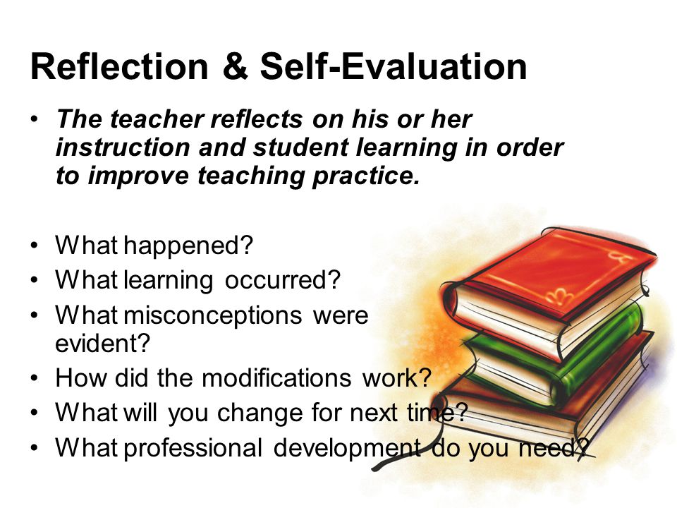 Reflection & Self-Evaluation