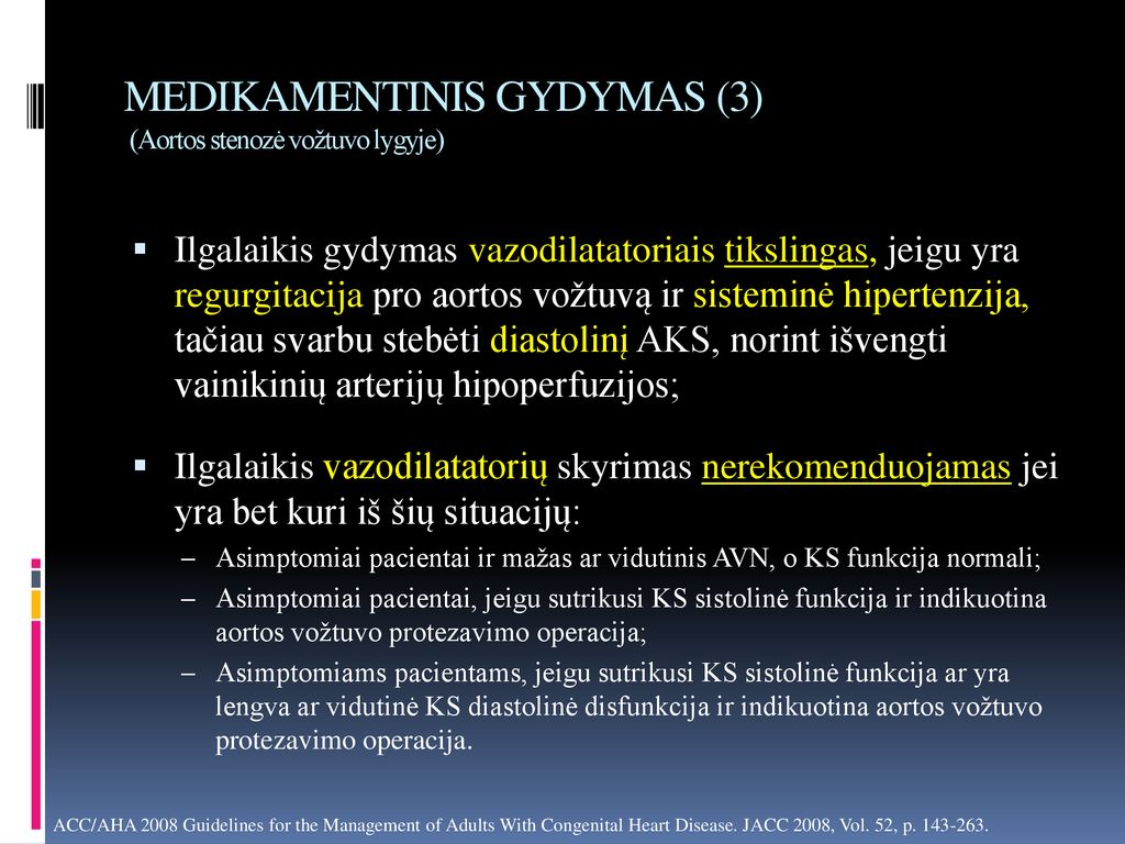 arterijos stenozė ir hipertenzija)