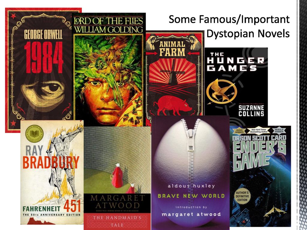 Some Famous/Important Dystopian Novels