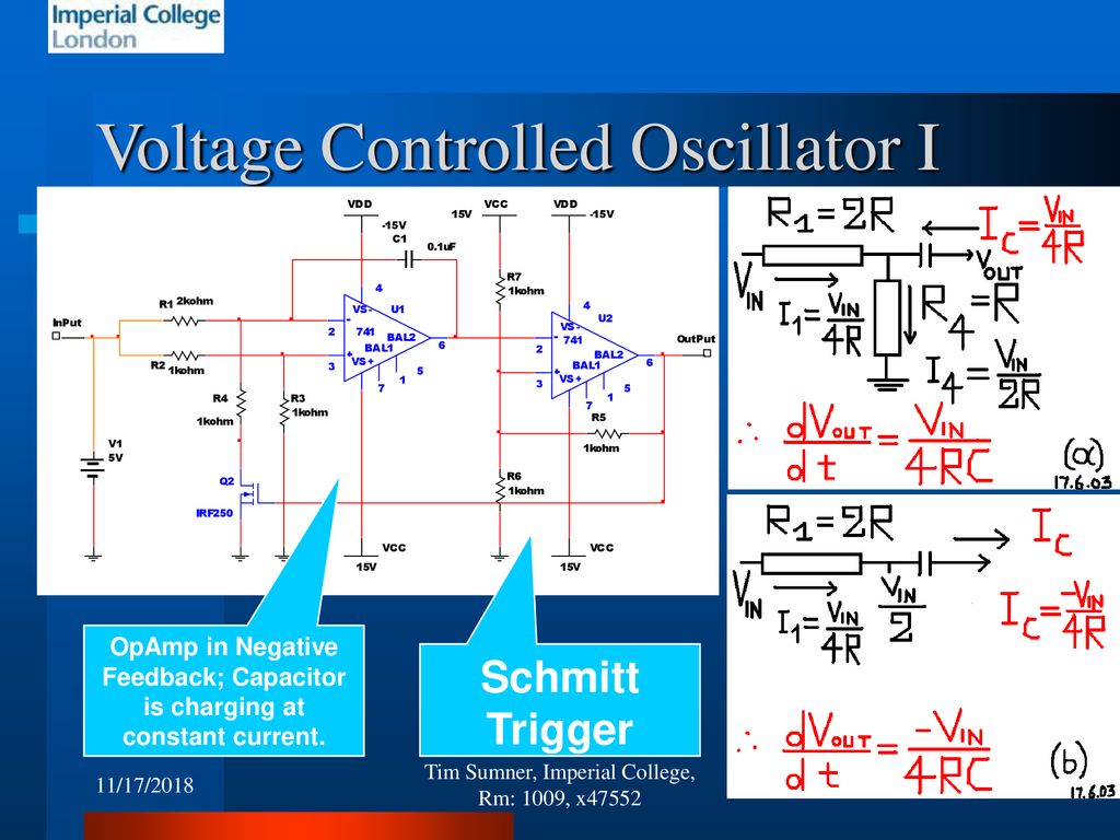 Voltage Controlled Oscillator I