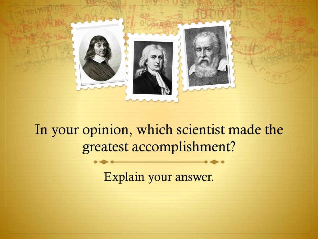The scientific revolution ppt download