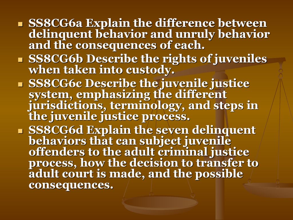 The Juvenile Justice System in Georgia ppt download