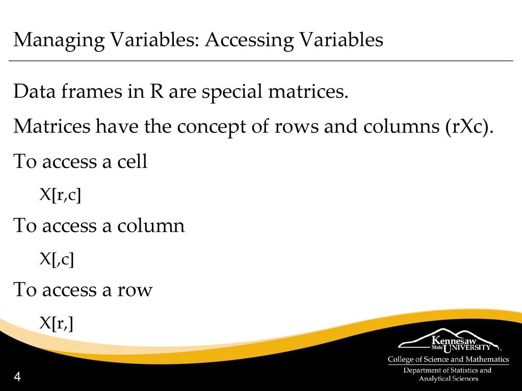 Data management module managing variables ppt download