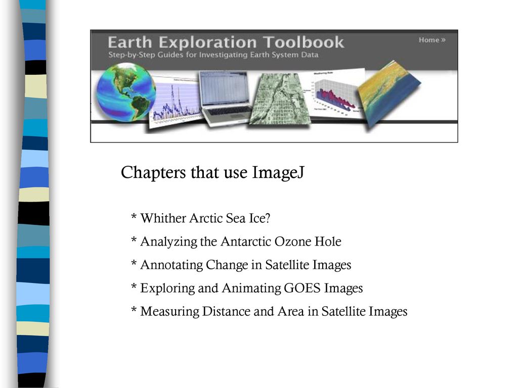 Chapters that use ImageJ