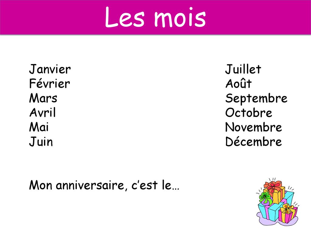 Bon Anniversaire Pg 12 Lundi Le Vingt Et Un Septembre Ppt Download