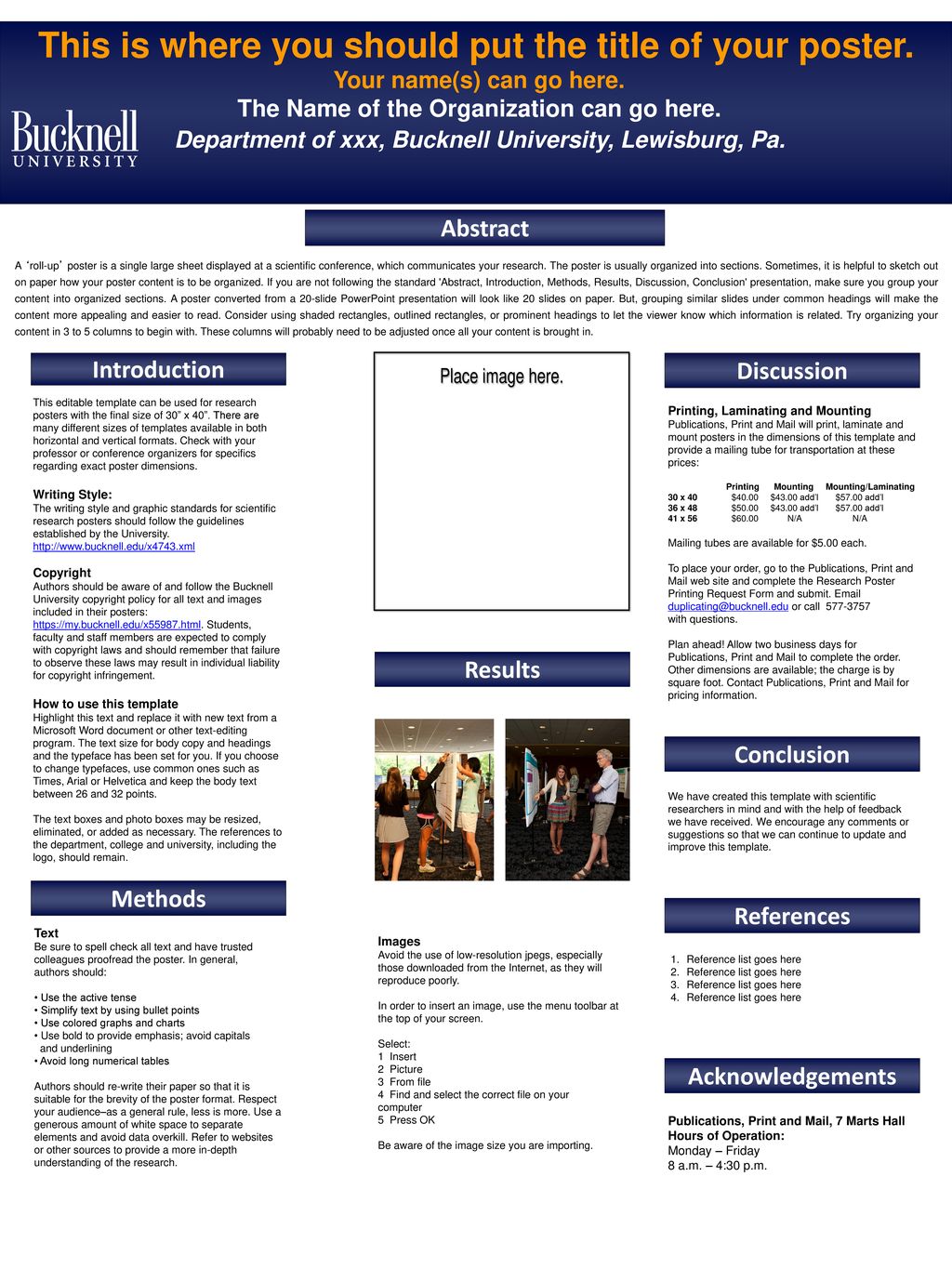 This Is Where You Should Put The Title Of Your Poster Ppt Download