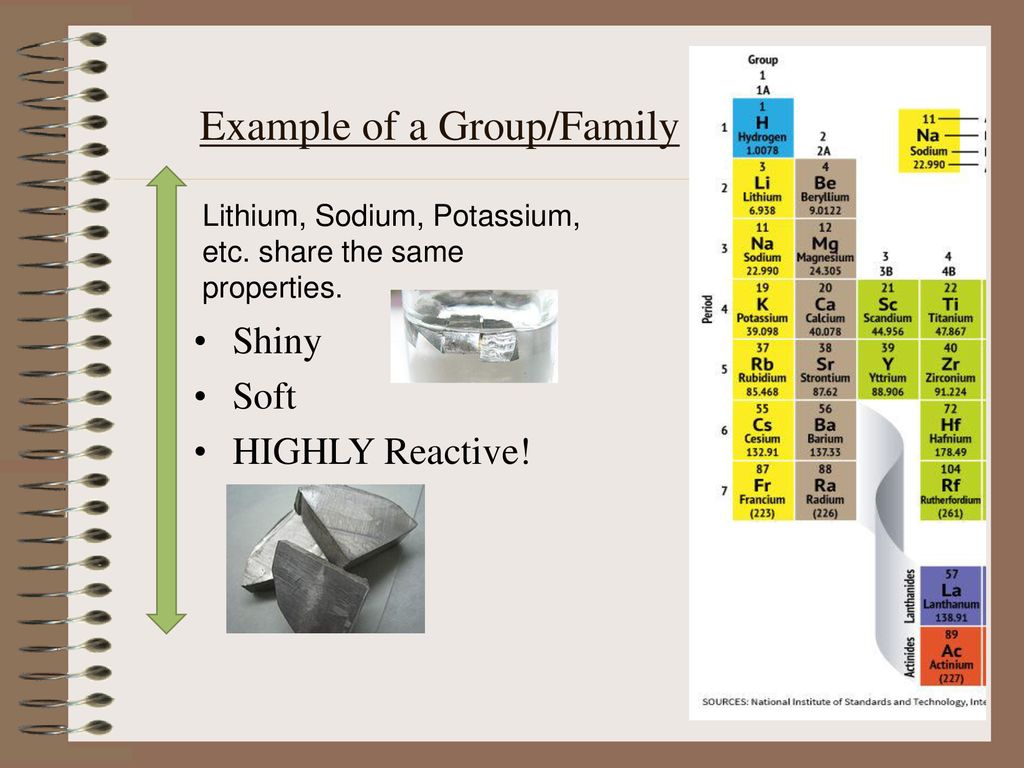 Example of a Group/Family