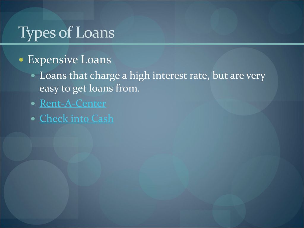 Check Into Cash Loan Chart