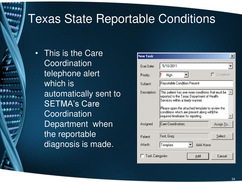 Texas Reportable Conditions 2024 Carrie Augusta