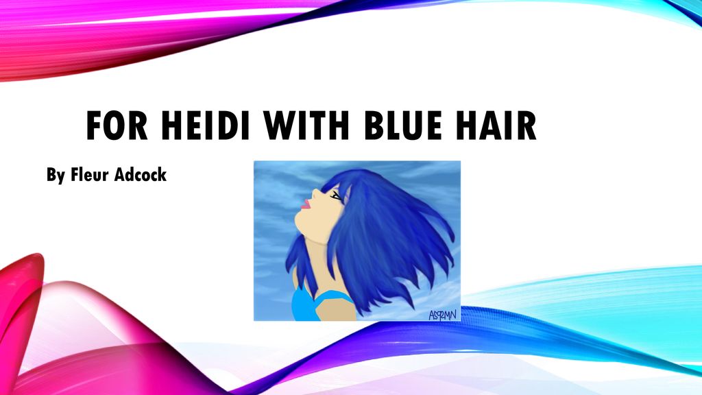 SparkNotes: Poem Study Guides - For Heidi With Blue Hair by Fleur Adcock - wide 6