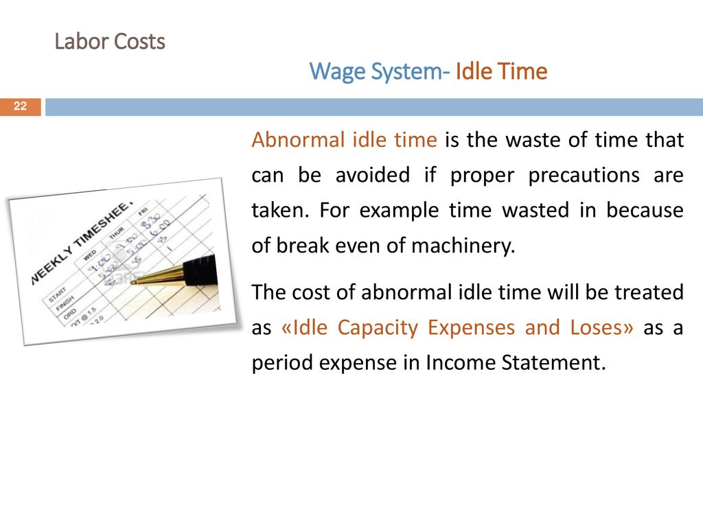 What's the real cost of idle time?
