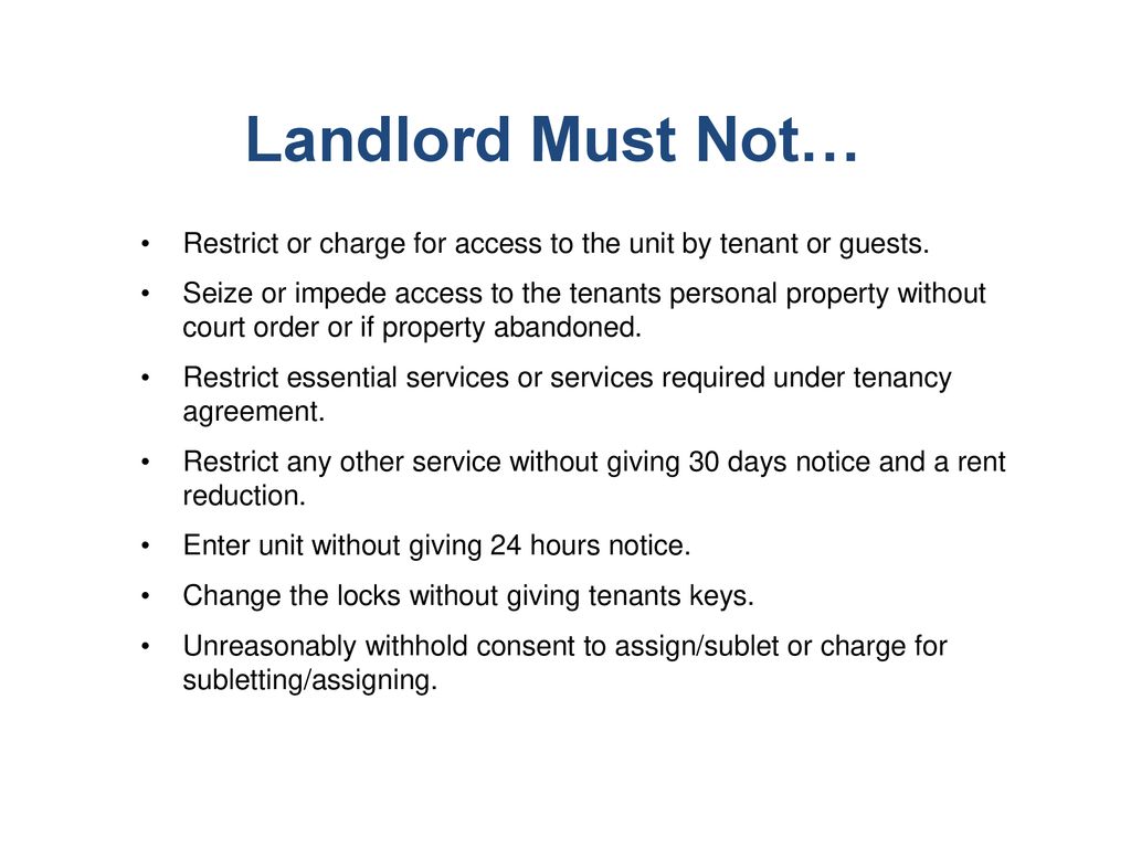 Residential Tenancies ppt download