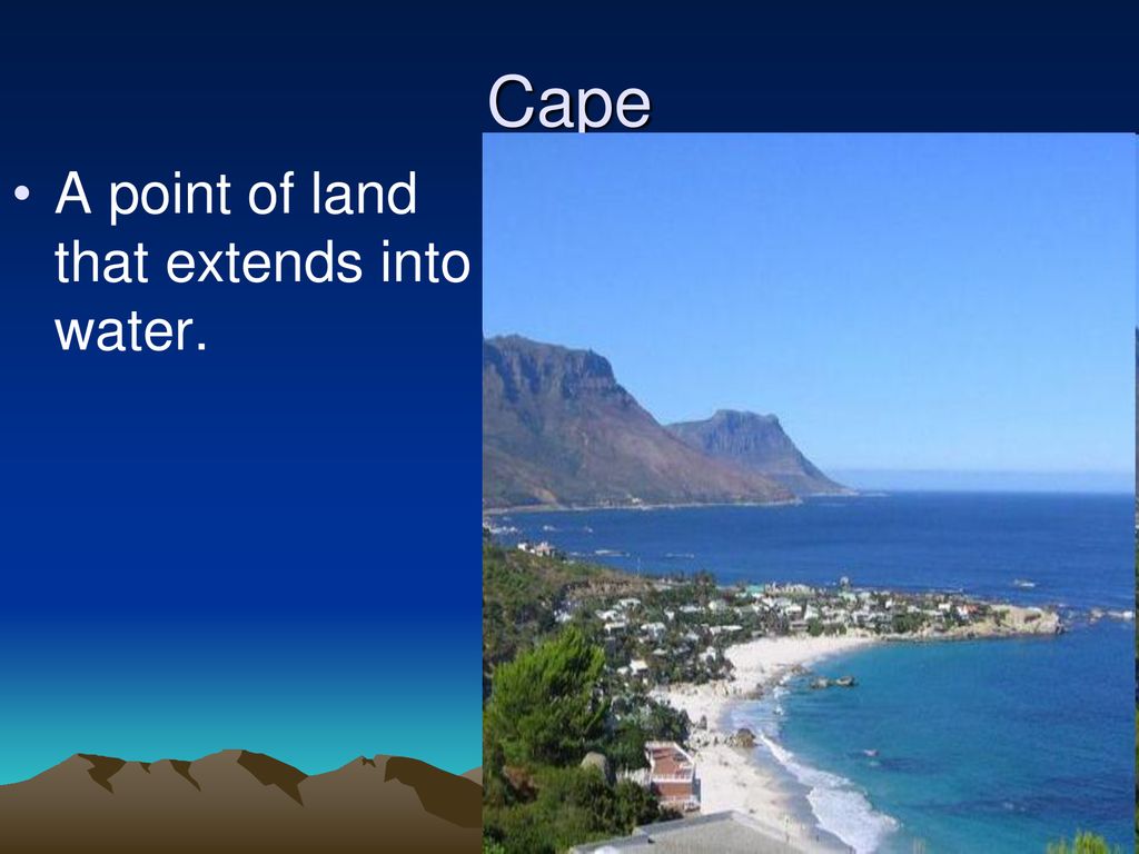 cape definition geography