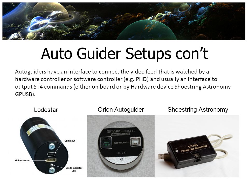 Autoguiding Beginners Guide To. - ppt video online download