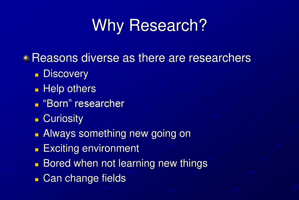 Pdf Things That The Researcher Should Consider While Deciding On