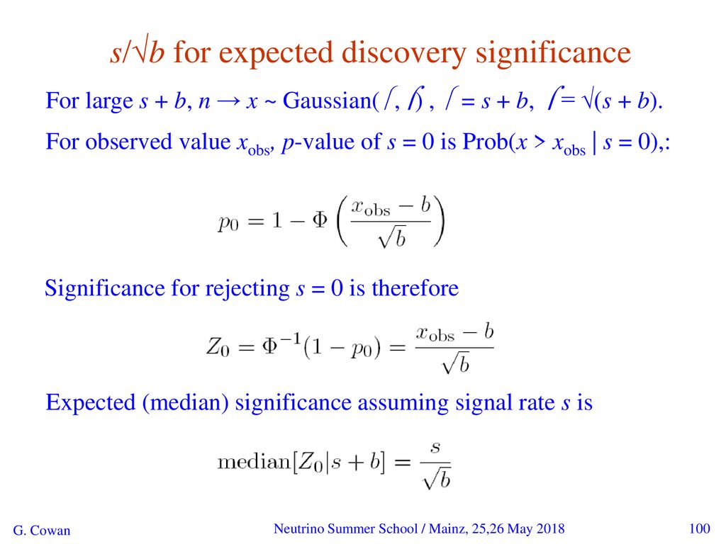 Statistical Methods For Particle Physics Ppt Download