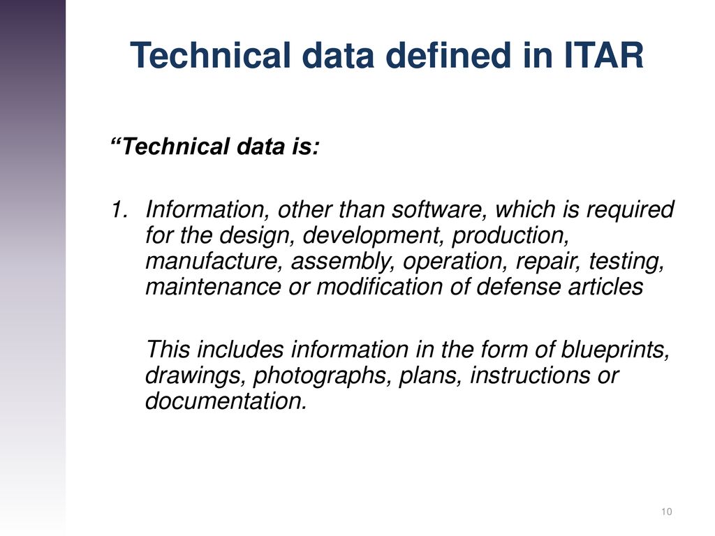 Pri export control system ppt download