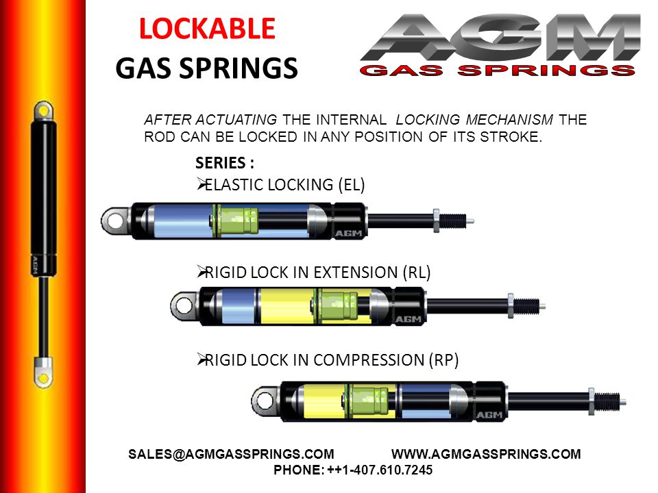 AGM GAS SPRINGS GAS SPRING AND DAMPER FACTORY a - ppt video online download
