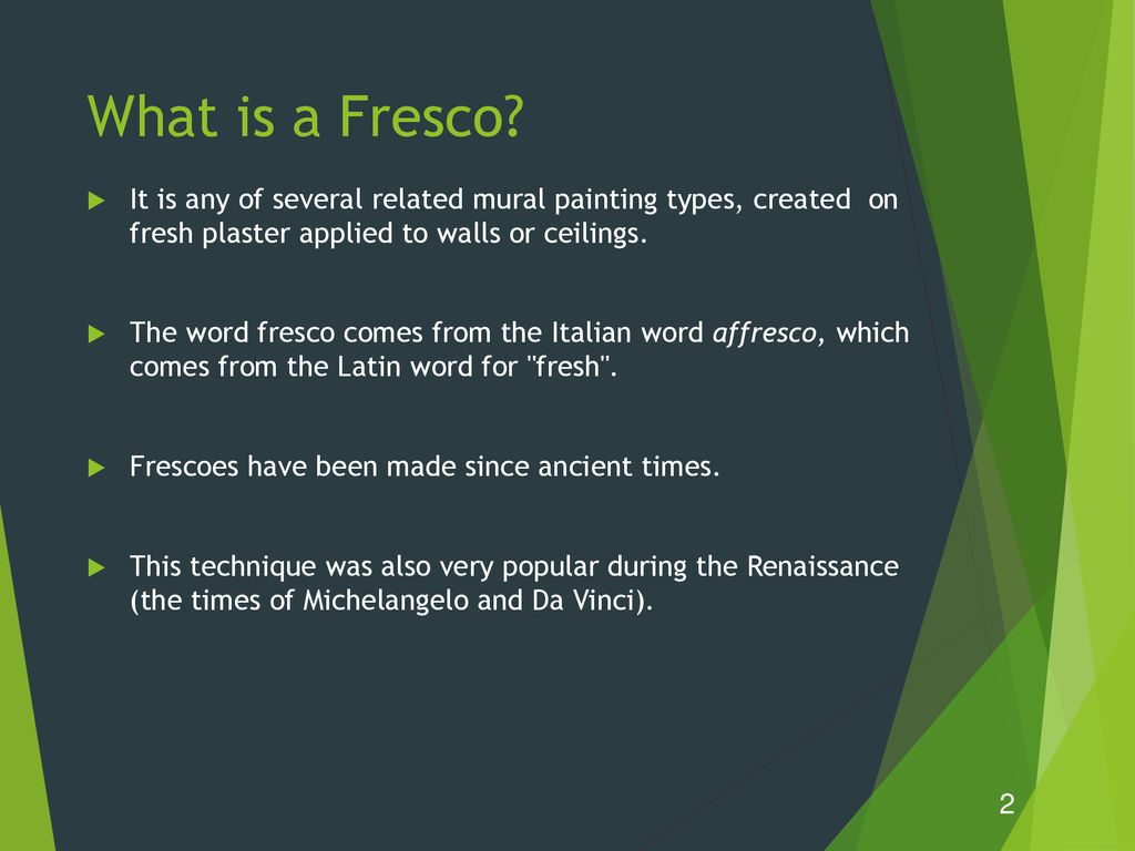 Fresco Ppt Download