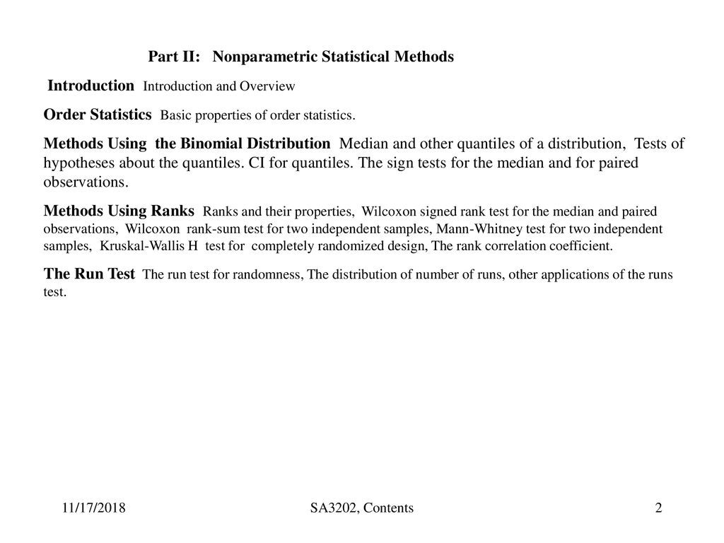 Sa3202 statistical methods for social sciences ppt download