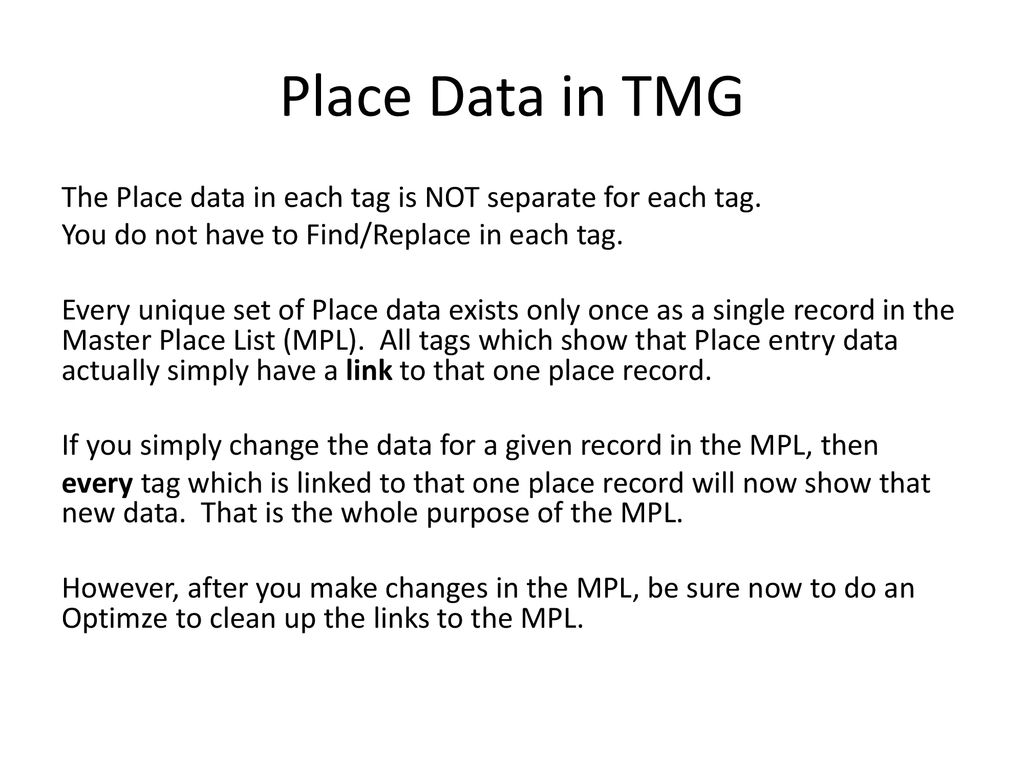 Mike’s TMG Tips Ottawa TMGUG 3 Nov ppt download