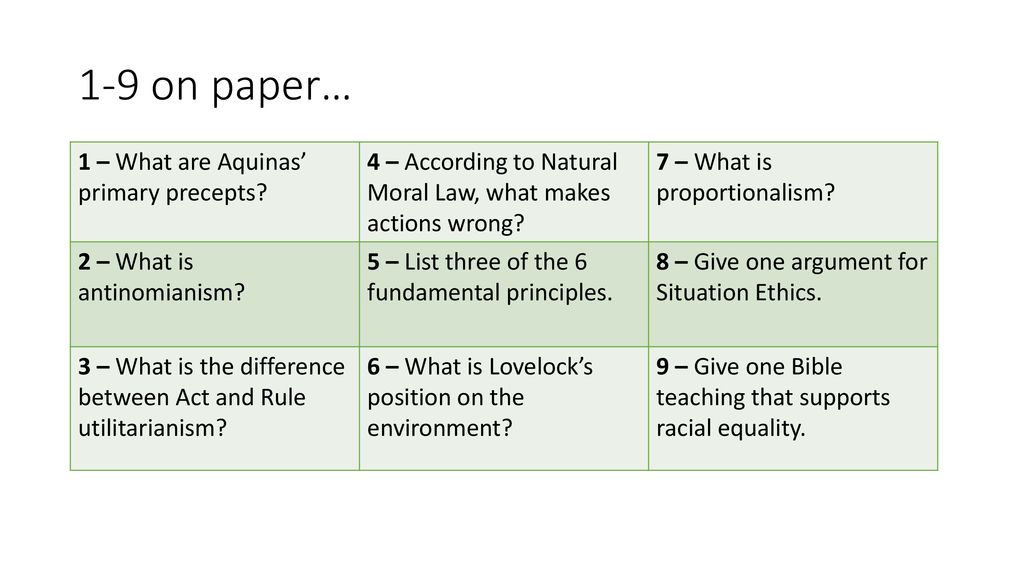 1-9-on-paper-1-what-are-aquinas-primary-precepts-ppt-download