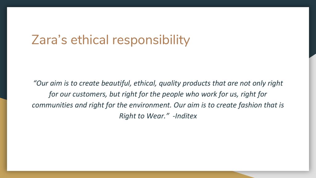 Zara and the Ethics of Sustainability in Fast Fashion - ppt download