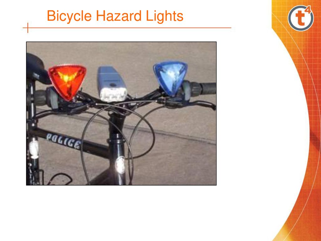 bicycle hazard lights