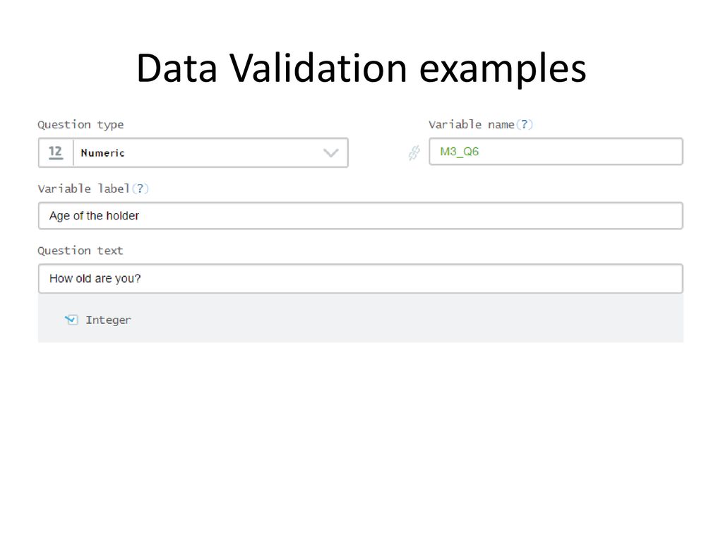 Intermediate Designer 1: Special Qs, Validation and C# - ppt download