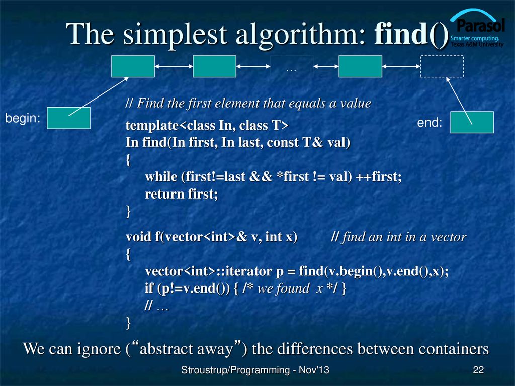 Chapter 20 The STL (containers, iterators, and algorithms) - ppt download
