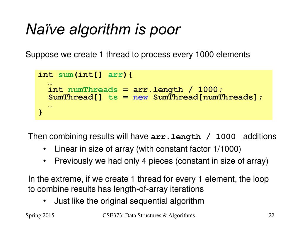 CSE373: Data Structures & Algorithms Lecture 26: Introduction to ...