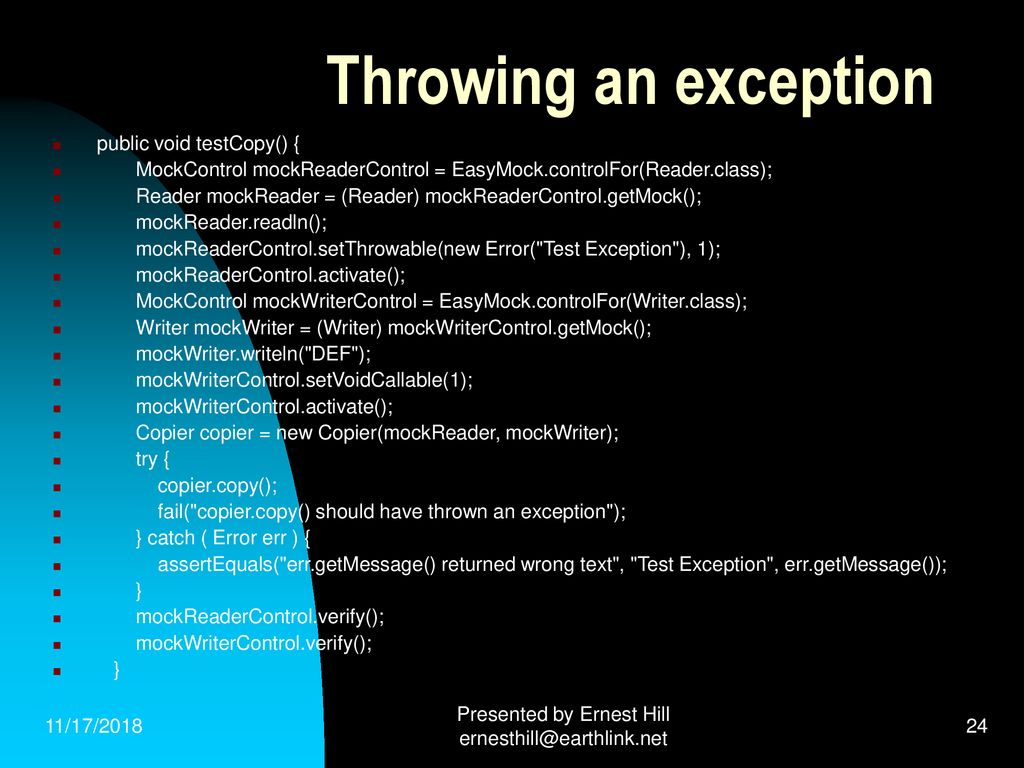 Mocking Your Objects with Impunity ppt download