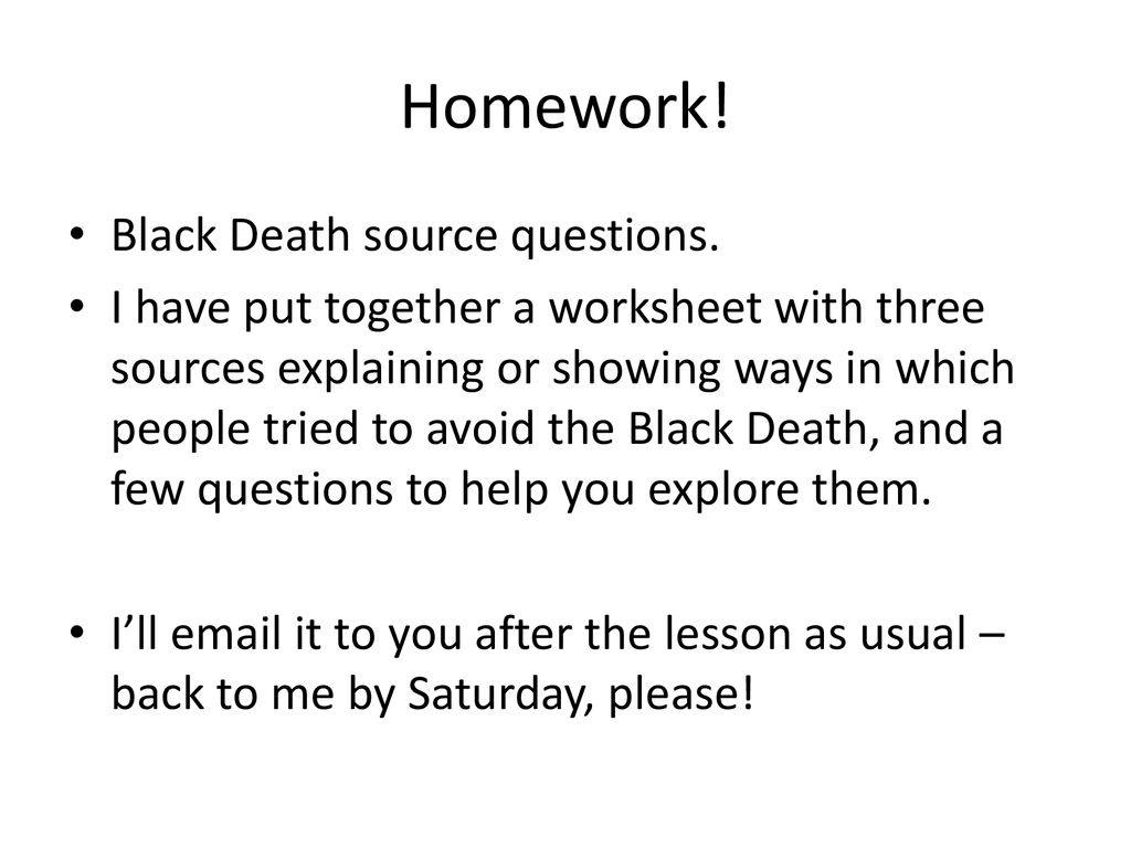 the black death ppt download