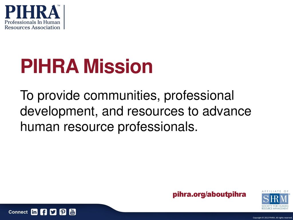 PIHRA News for Districts ppt download