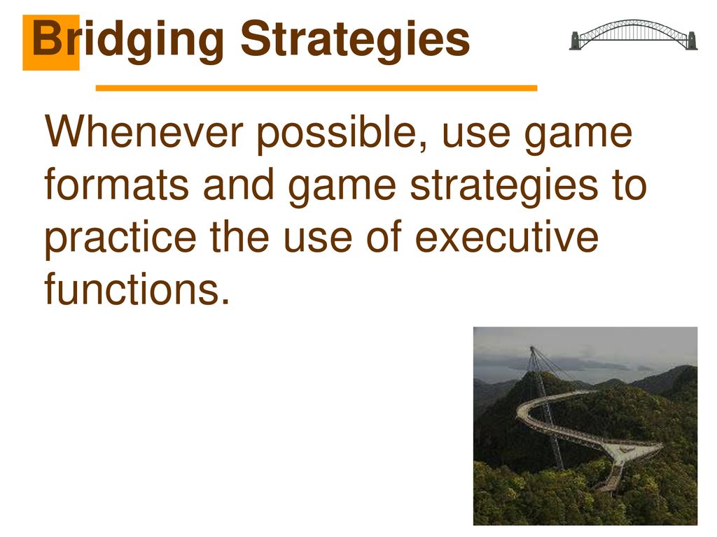 Executive capacities model and implications for intervention ppt