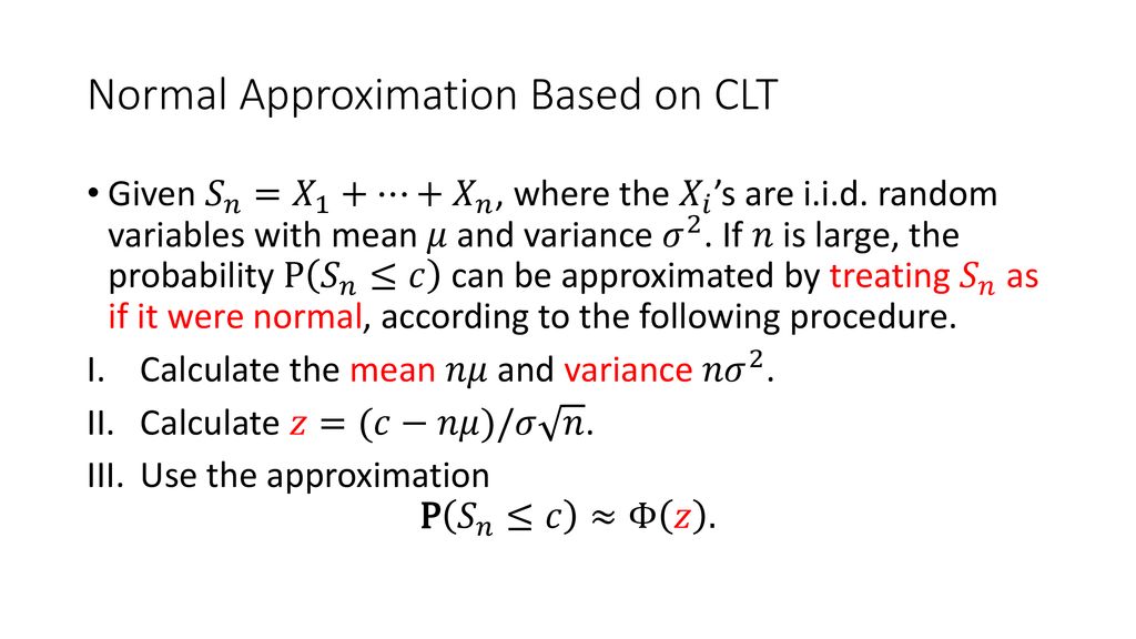 Tutorial 11 Limit Theorems Ppt Download