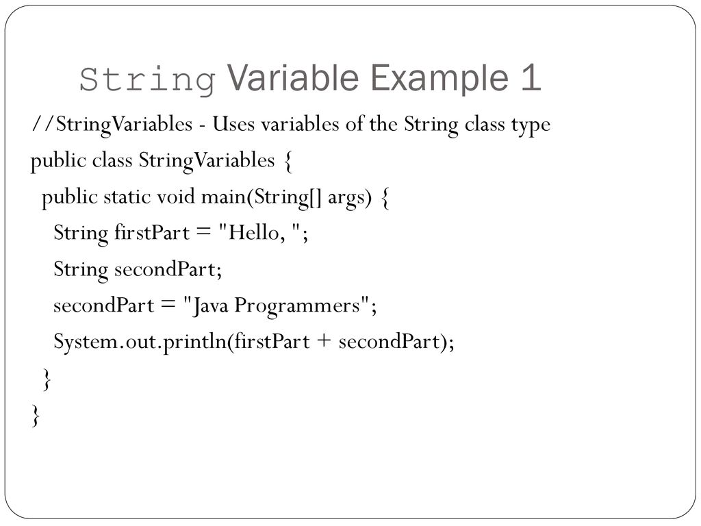 Type Conversion, Constants, and the String Object - ppt download