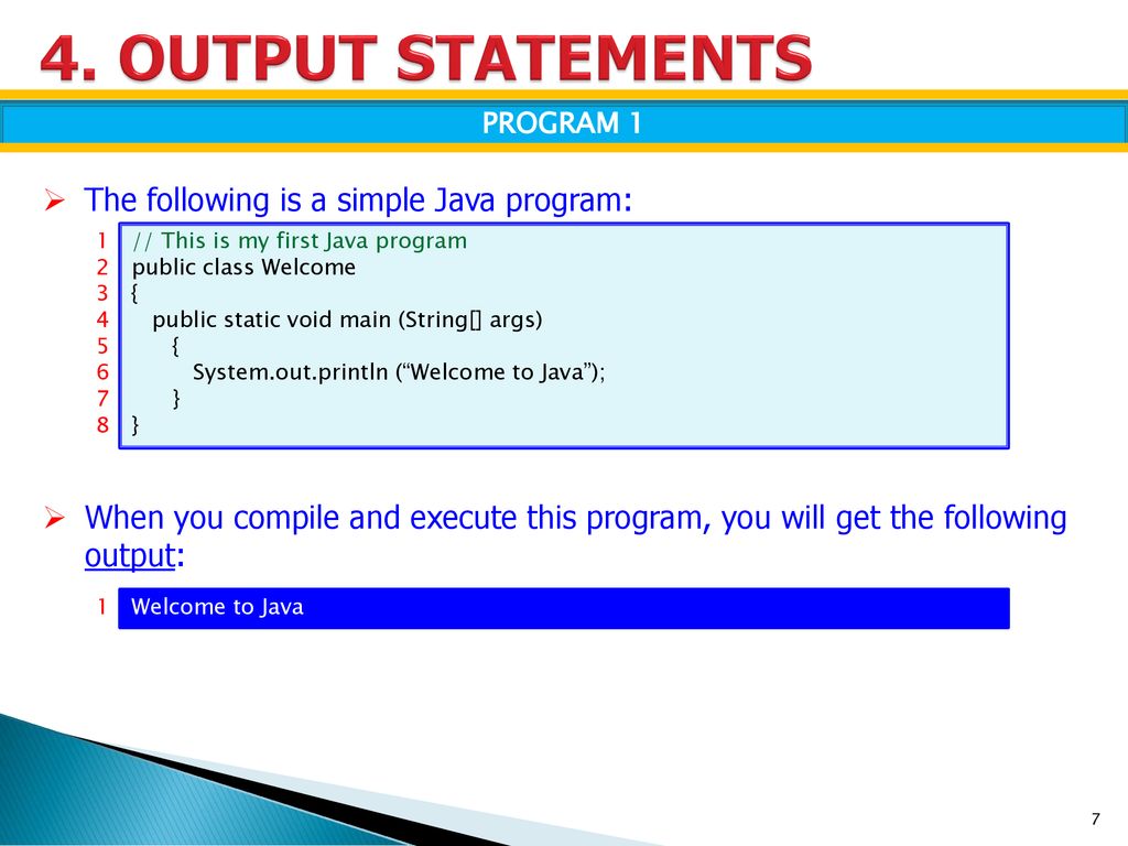 PROGRAM STRUCTURE CSC ppt download