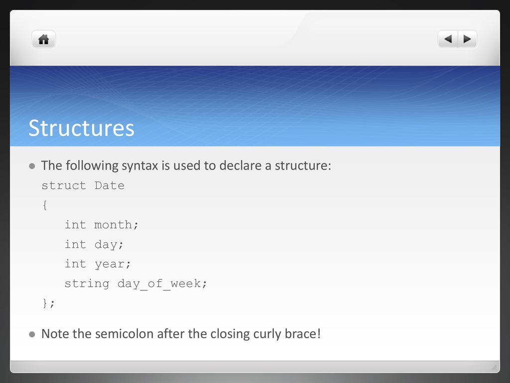 Structures December 6, ppt download