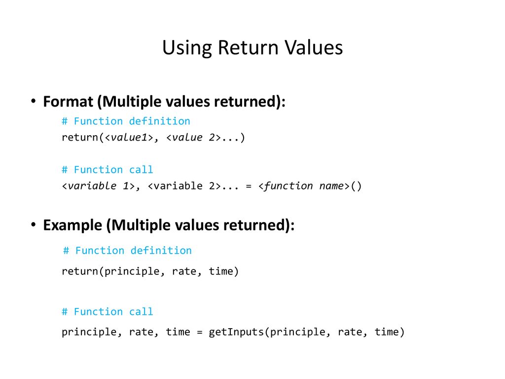 CPSC 231: Functions: Decomposition And Code Reuse - ppt download