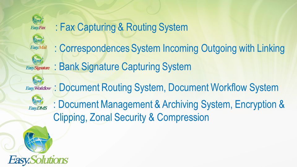 : Fax Capturing & Routing System