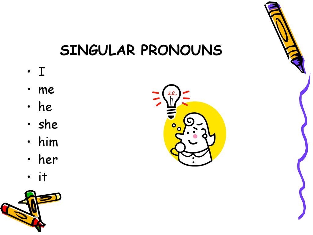 Singular And Plural Pronouns Ppt Download