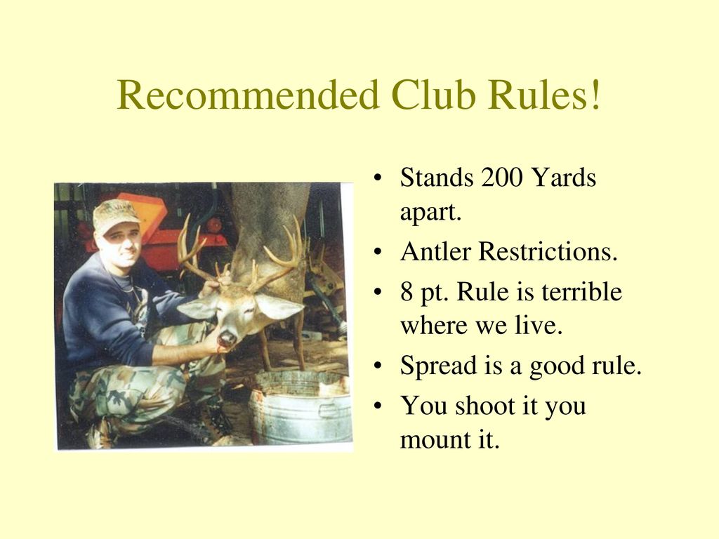Quality Deer Management ppt download