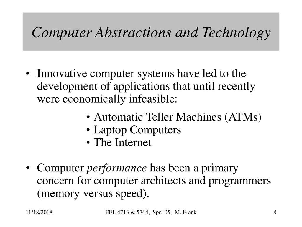 EEL 4713/EEL 5764 Computer Architecture - Ppt Download