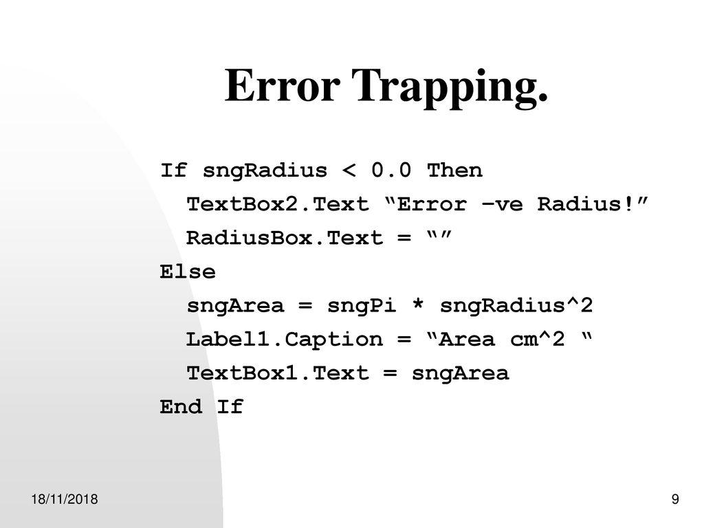 Visual Basic 6 Programming. - ppt download