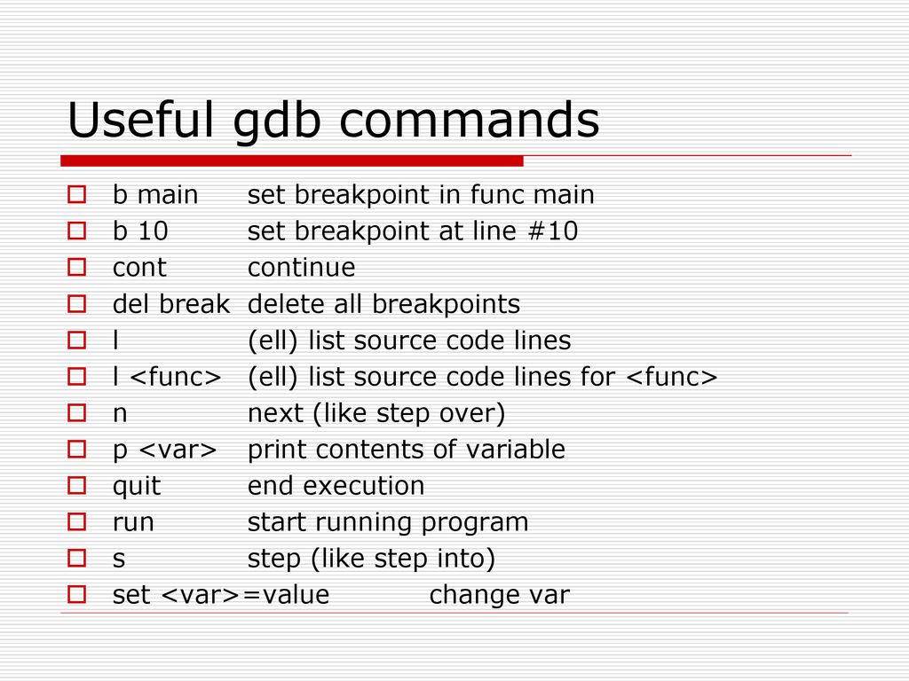 Debuggers ppt download
